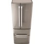 GRADE A1 - As new but box opened - Hotpoint FFU4DX Quadrio 70cm Wide Frost Free Freestanding Fridge Freezer Stainless Steel
