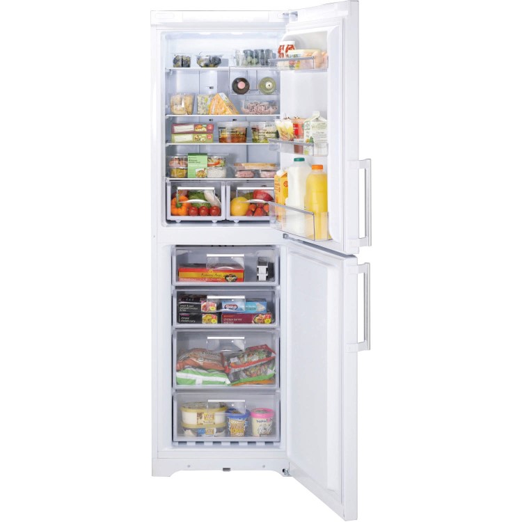 Hotpoint FFUL1820P Ultima Frost Free 60cm 1.87m High Freestanding Fridge Freezer in White