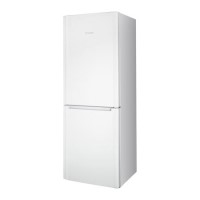 GRADE A1 - Hotpoint FFUL1913P Frost Free Freestanding Fridge Freezer - Polar White
