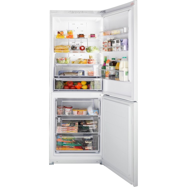 GRADE A1 - Hotpoint FFUL1913P Frost Free Freestanding Fridge Freezer - Polar White