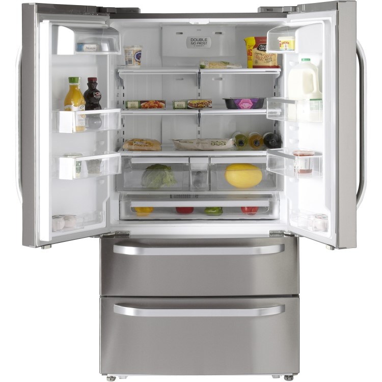 Hotpoint FFUXL4D 542L A+ American Fridge Freezer - Stainless Steel