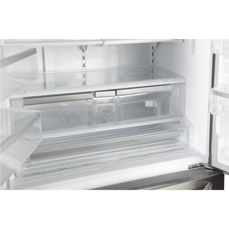 Hotpoint FFUXL4D 542L A+ American Fridge Freezer - Stainless Steel