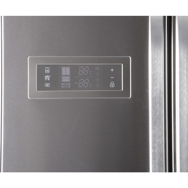 Hotpoint FFUXL4D 542L A+ American Fridge Freezer - Stainless Steel