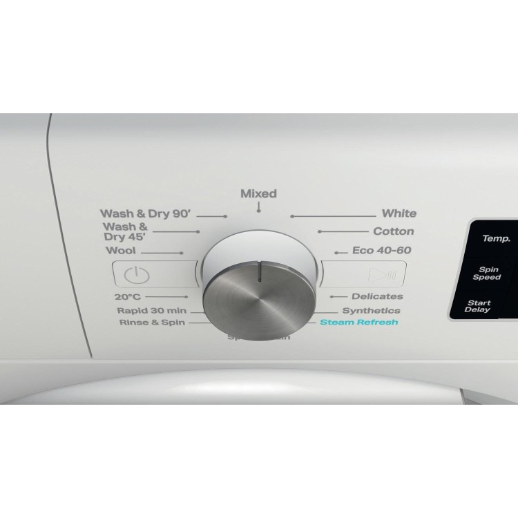 Whirlpool 6th sense 9kg Wash 6kg Dry 1400rpm Washer Dryer - White