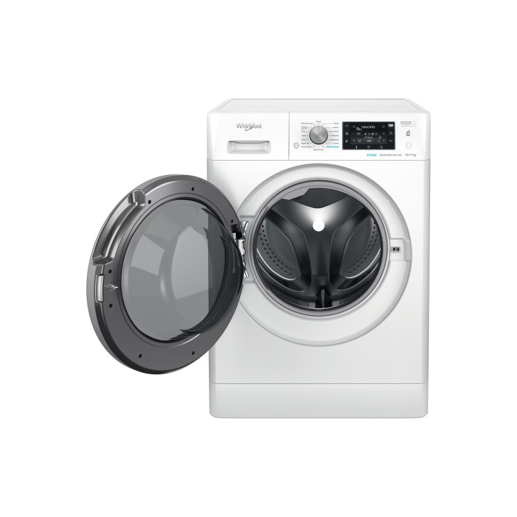 Whirlpool 6th sense 10kg Wash 7kg Dry 1400rpm Washer Dryer - White