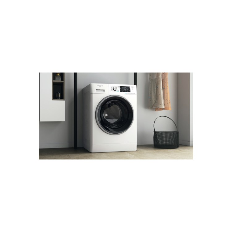 Whirlpool 6th sense 10kg Wash 7kg Dry 1400rpm Washer Dryer - White