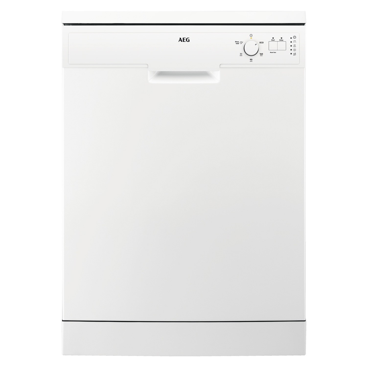 AEG 5000 AirDry Dishwasher - Full Size Freestanding 13 Place Settings Quick Wash