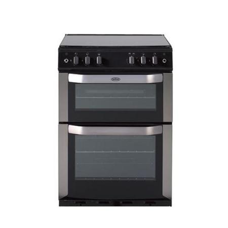 Belling FSG60DO 60cm Double Oven Gas Cooker - Stainless Steel