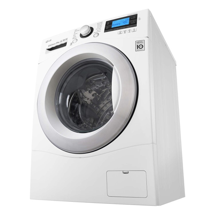 LG FH495BDN2 Direct Drive 12kg  1400rpm Freestanding Washing Machine White
