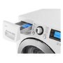LG FH495BDN2 Direct Drive 12kg  1400rpm Freestanding Washing Machine White