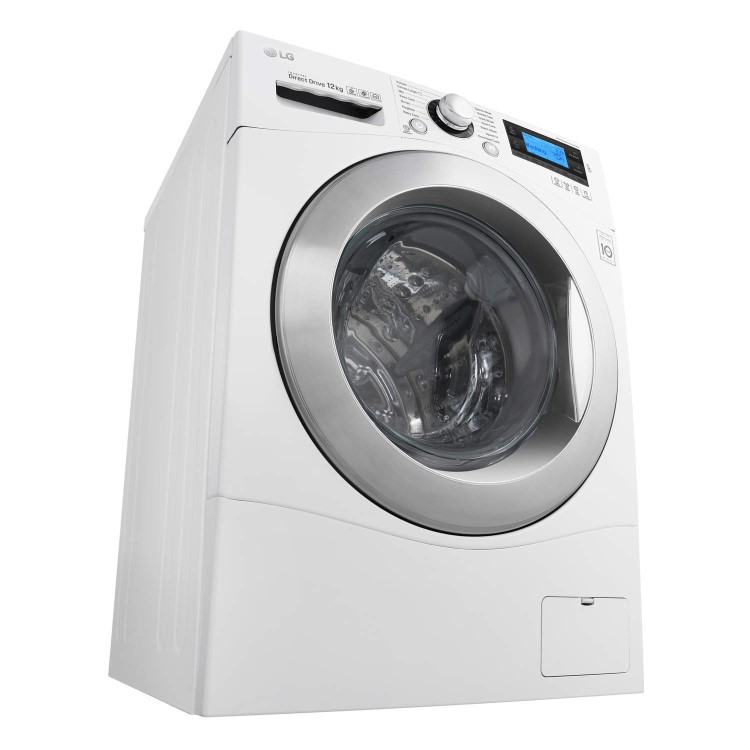 LG FH495BDN2 Direct Drive 12kg  1400rpm Freestanding Washing Machine White