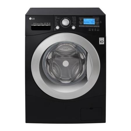 GRADE A1 - LG FH495BDN8 DirectDrive 12kg 1400rpm Freestanding Washing Machine-Black