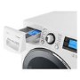 GRADE A1 - LG FH495BDS2 Direct Drive 12kg 1400rpm Freestanding Washing Machine With Steam White