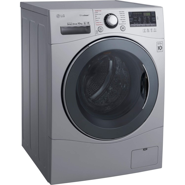 LG FH4A8JDS4 Direct Drive 10kg 1400rpm Freestanding Washing Machine Silver