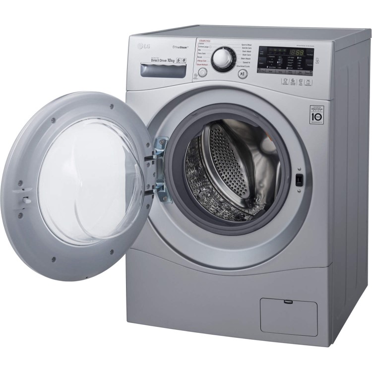 LG FH4A8JDS4 Direct Drive 10kg 1400rpm Freestanding Washing Machine Silver