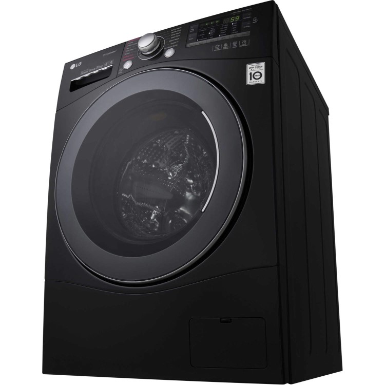 LG FH4A8JDS8 10kg 1400rpm Freestanding Washing Machine Black