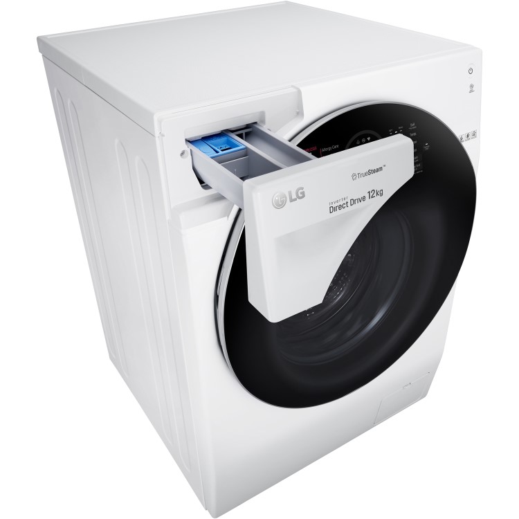GRADE A1 - LG FH4G1BCS2 Direct Drive Freestanding Washing Machine 12kg 1400rpm White