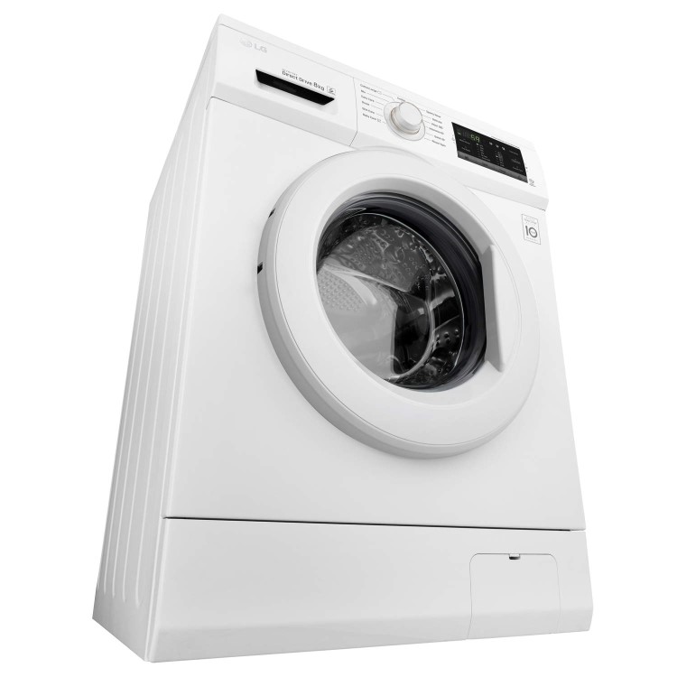 LG FH4G7TDN0 Direct Drive 8kg 1400rpm Freestanding Washing Machine - White