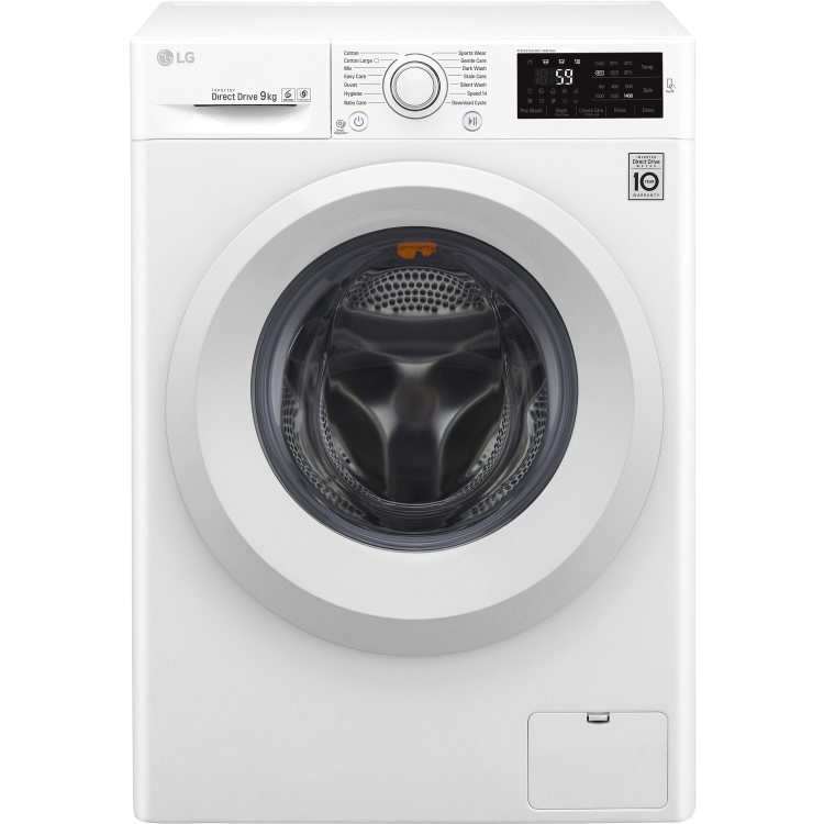LG FH4U2VFN3 Freestanding Washing Machine 1400rpm 9kg  White