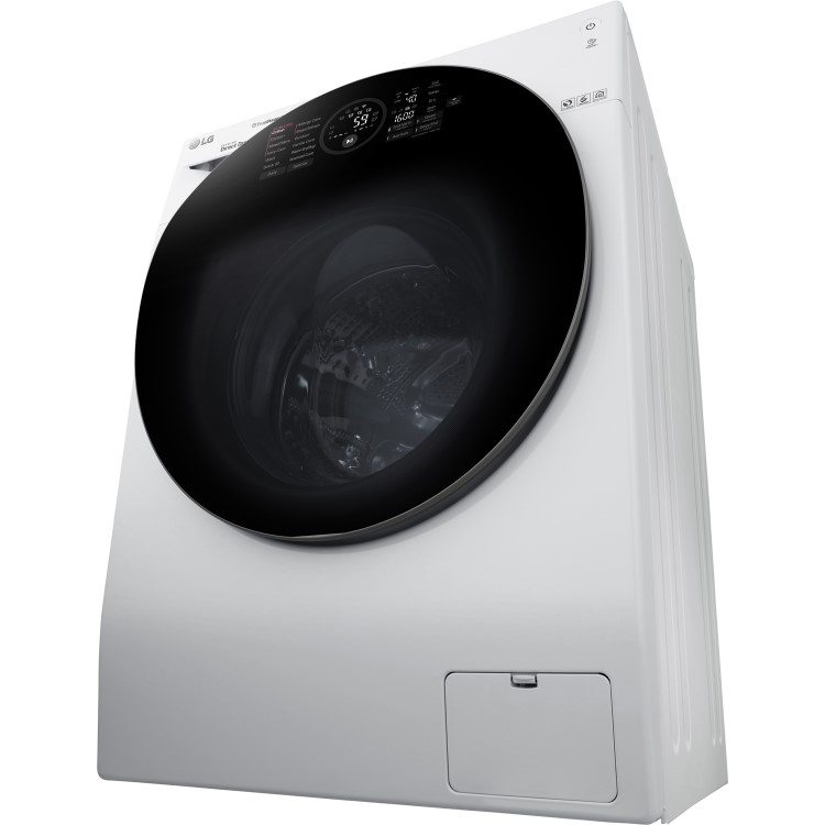 LG FH6G1BCH2N TrueSteam 12kg Wash 8kg Dry Freestanding Washer Dryer - White