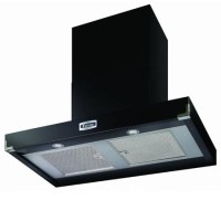 Falcon FHDCT1090BLC 90980 Contemporary 110cm Chimney Cooker Hood Black And Chrome