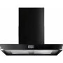 Falcon FHDCT1090BLC 90980 Contemporary 110cm Chimney Cooker Hood Black And Chrome