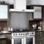 Falcon FHDCT1090CYN 91000 Contemporary 110cm Chimney Cooker Hood Cranberry And Nickel