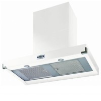 Falcon FHDCT900WHN 90970 Contemporary 90cm Chimney Cooker Hood White And Nickel