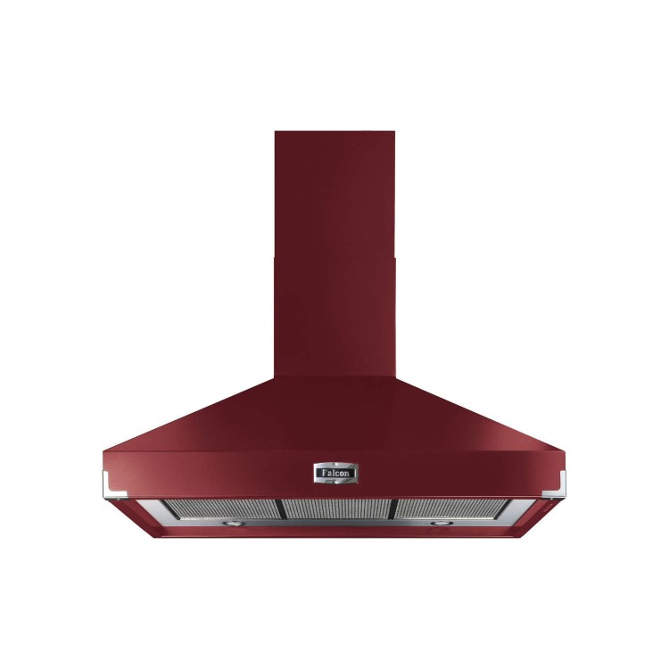 Falcon FHDSE1000CYN 10198 SuperExtract 1000mm Chimney Cooker Hood Cranberry