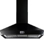 Falcon FHDSE1000BLC 90770 SuperExtract 1000mm Chimney Cooker Hood Black And Chrome
