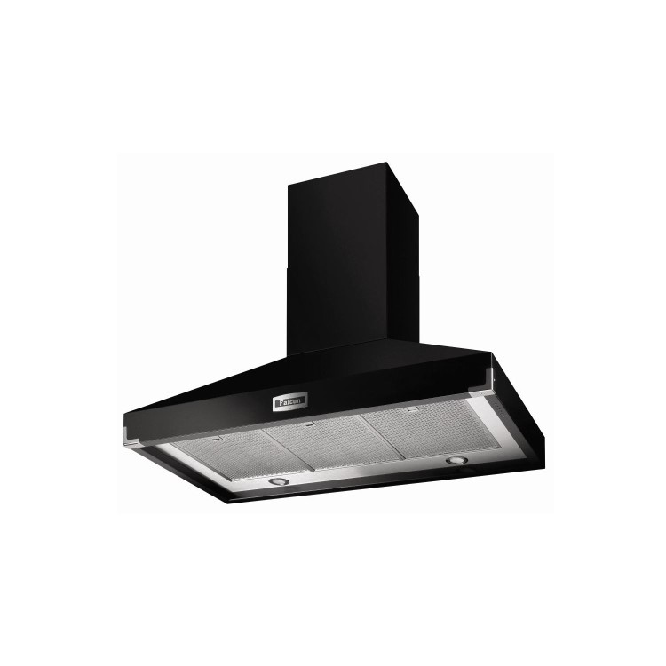 Falcon 900 SuperExtract 90cm Chimney Cooker Hood - Black