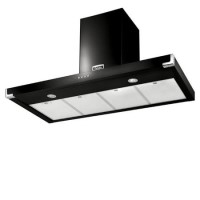 Falcon FHDSF1100BLC 92930 Super Flat 110cm Chimney Cooker Hood Black And Chrome