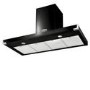 Falcon FHDSF1100BLC 92930 Super Flat 110cm Chimney Cooker Hood Black And Chrome