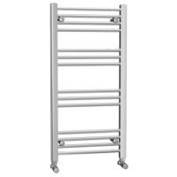 Chrome Heated Towel Rail Radiator - 1000 x 500mm - Ellie 