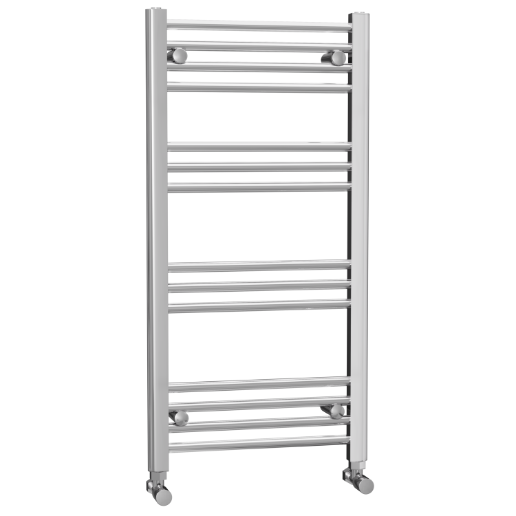 Chrome Heated Towel Rail Radiator - 1000 x 500mm - Ellie 
