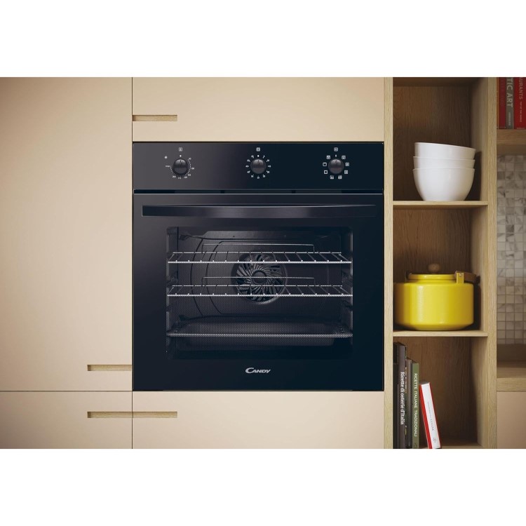 Candy FIDCN602 Electric Single Oven - Black