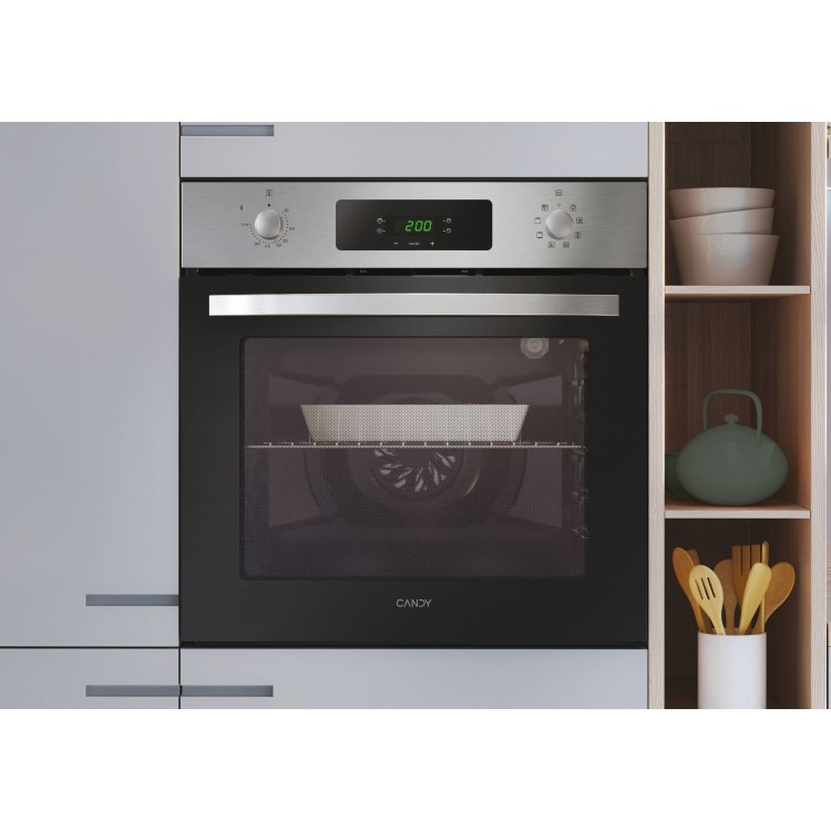 Candy FIDCX605 Electric Single Oven - Stainless Steel