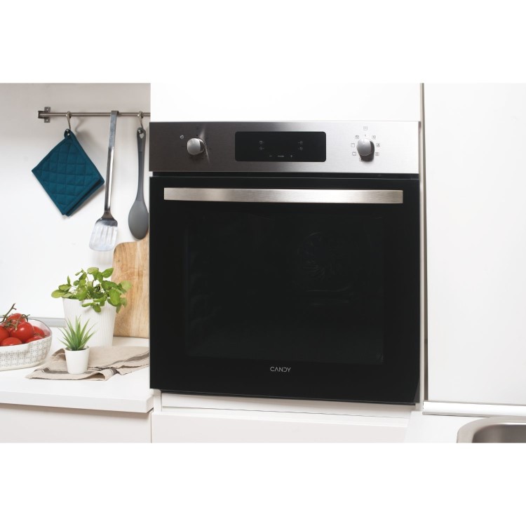 Candy FIDCX605 Electric Single Oven - Stainless Steel