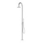 Chrome Thermostatic Mixer Outdoor Shower with Pencil Hand Shower 2 Outlets - Fiji