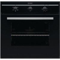 Indesit FIM21KBBK Conventional Electric Built In Single Oven in Black