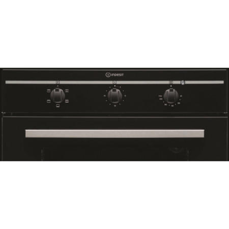 Indesit FIM21KBBK Conventional Electric Built In Single Oven in Black