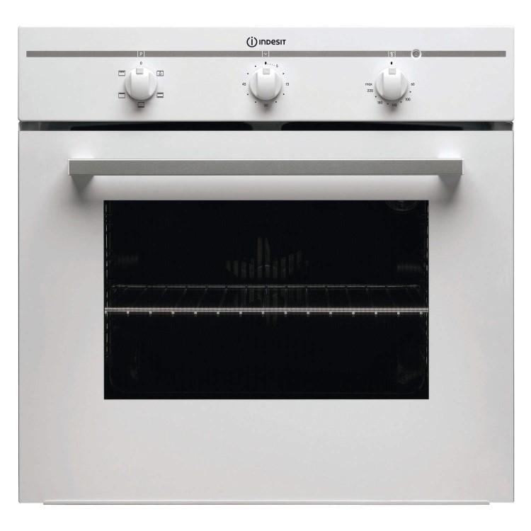 Indesit FIM21KBWH Conventional Electric Built In Single Oven in White