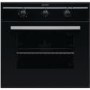 Indesit FIM31KABK Fanned Electric Built In Single Oven in Black