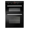 Indesit FIMD23BK Fanned Electric Built In Double Oven in Black