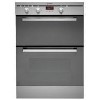 GRADE A1 - Indesit FIMD23IXS Electric Built-in Double Oven Stainless Steel