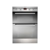 GRADE A1 - Indesit FIMDE23IXS Multifunction Electric Built-in Double Oven Stainless Steel