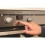 GRADE A1 - Indesit FIMU23IXS Electric Built-under Double Oven - Stainless Steel