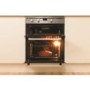GRADE A1 - Indesit FIMU23IXS Electric Built-under Double Oven - Stainless Steel