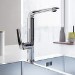 Chrome Single Lever Monobloc Kitchen Mixer Tap - Enza Finch