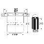Franke FIWB12 Built In 12 Litre Waste Bin
